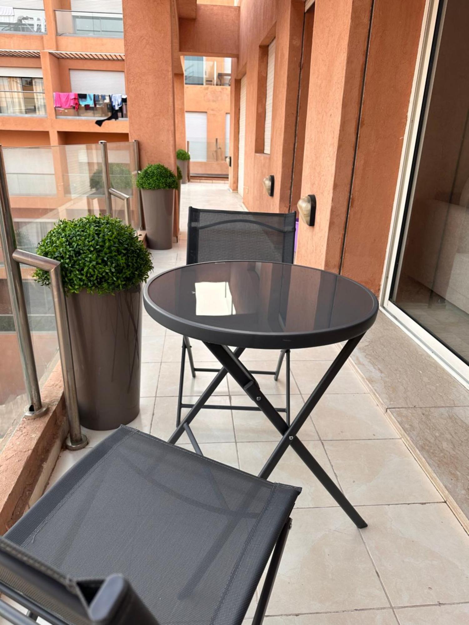 Appartement Centre Gare Gueliz Chic Et Cosy De Marrakech Marrakesh Esterno foto